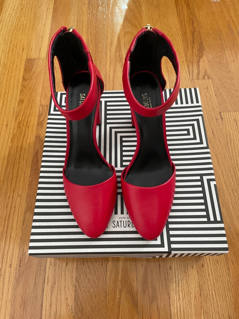Kate Spade Saturday Red Cherry Heels